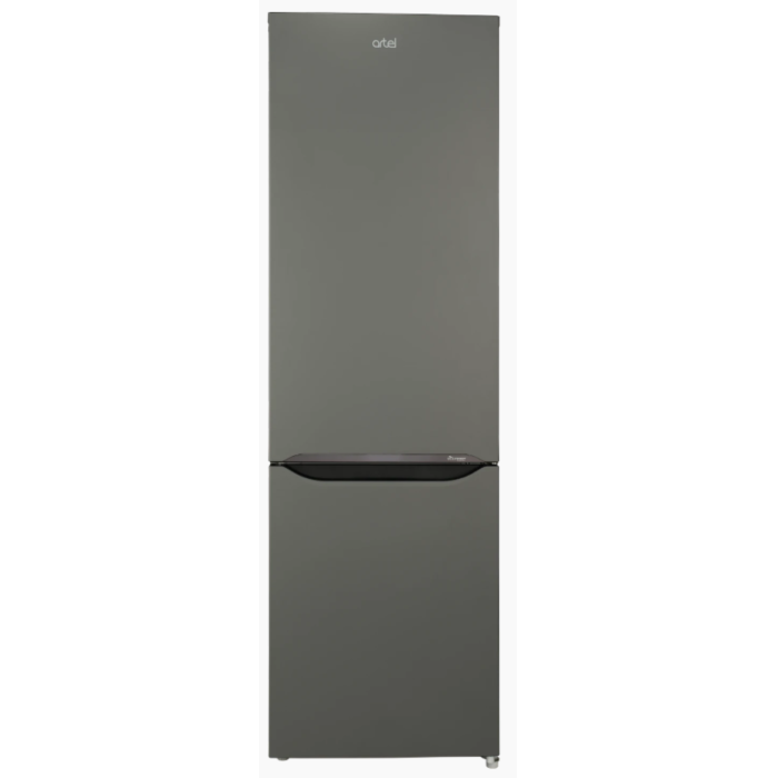 Artel HD345RN S Стальной — холодильная камера 195 л с 4 полками из каленого стекла и 2 ящиками для овощей — Onbir.kg Бишкек, Кыргызстан