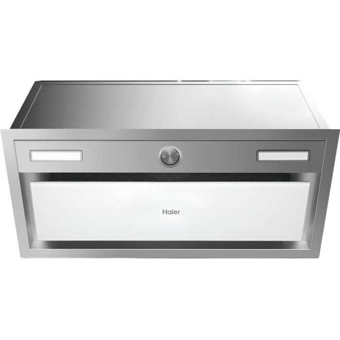 HAIER HVX-BI664GWX, встраиваемая вытяжка с периметрическим всасыванием и светодиодным освещением. Заказать в Бишкеке