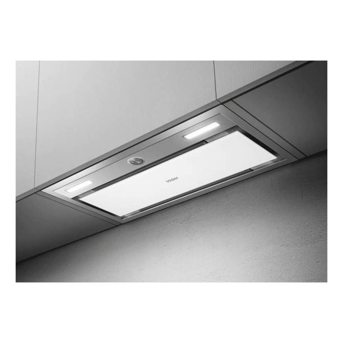 Вытяжка HAIER HVX-BI664GWX, утопленные переключатели и светодиоды. Заказать с доставкой в Кыргызстан