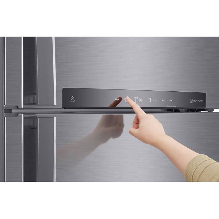 Инверторный холодильник с шириной 78 см LG GN-H702HMHL Купить в Бишкеке с бесплатной доставкой онлайн в Кыргызстане