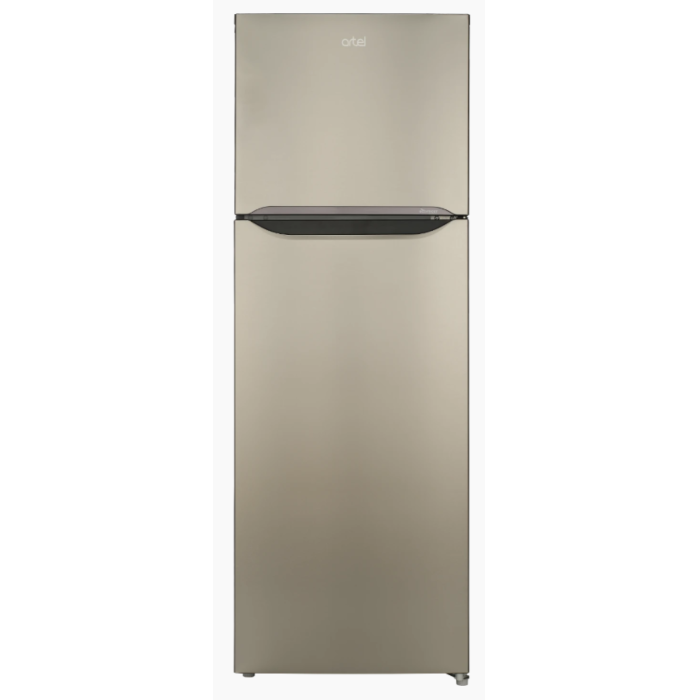 Artel HD316FN S Серый — большая холодильная камера с полками из каленого стекла и ящиком для овощей — Onbir.kg Бишкек, Кыргызстан