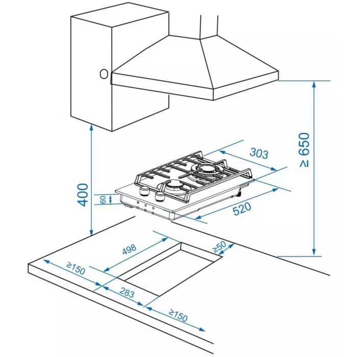 Варочная панель HAIER HHX-G32CWLB