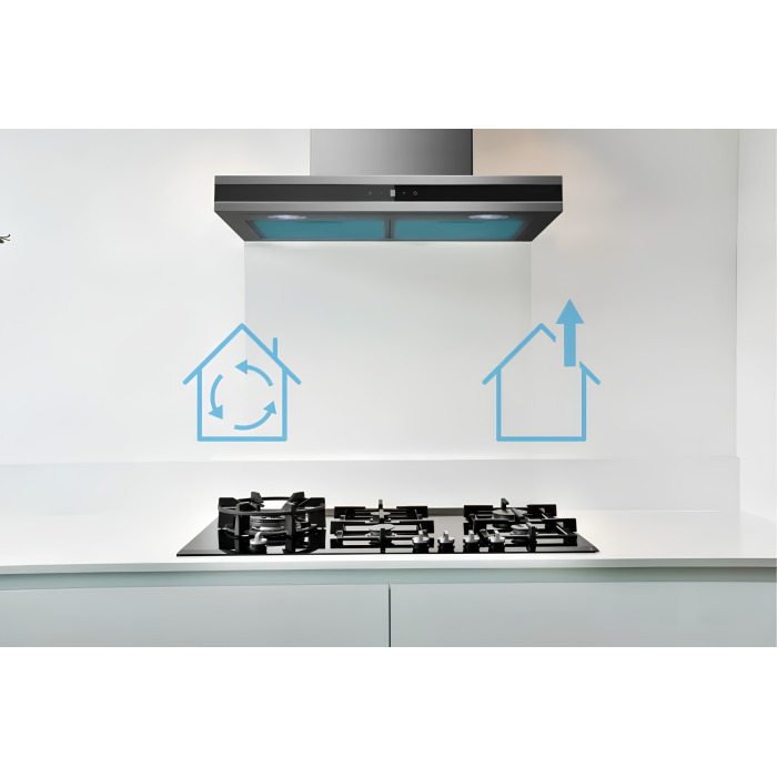 Купольная Вытяжка Midea MH60C775 X Купить в Бишкеке с доставкой онлайн заказать Каминную вытяжку Midea с установкой в Кыргызстане