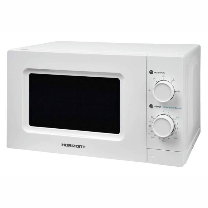 Микроволновка Horizont — механическое управление, таймер на 35 минут, звуковой сигнал. Заказать онлайн