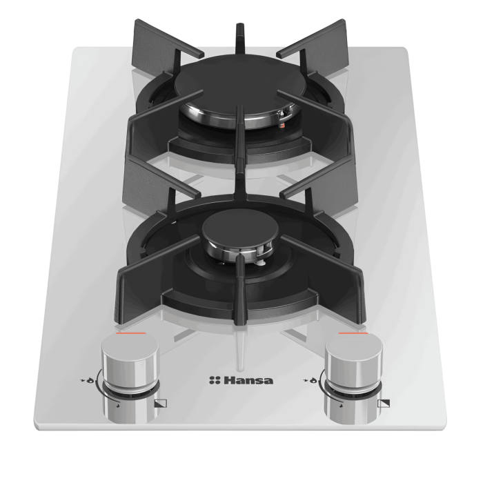 Двухконфорочная Газовая поверхность Hansa BHKW330500 в Бишкеке купить онлайн с доставкой в Кыргызстане