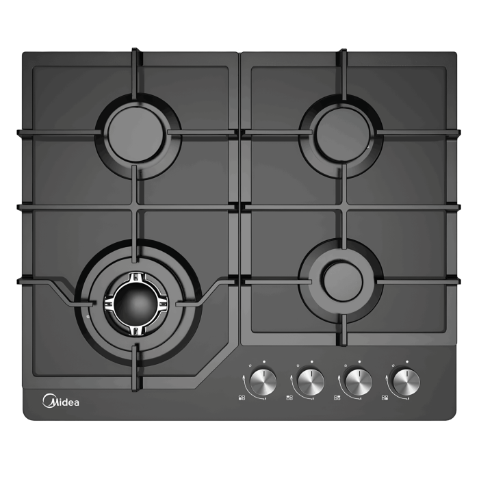 Стеклокерамическая Варочную панель Midea MG684TG B B в Бишкеке с доставкой по городу онлайн 