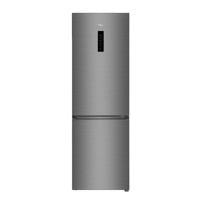 TCL P275BFXG – двухкамерный холодильник серый 275 л Onbir.kg