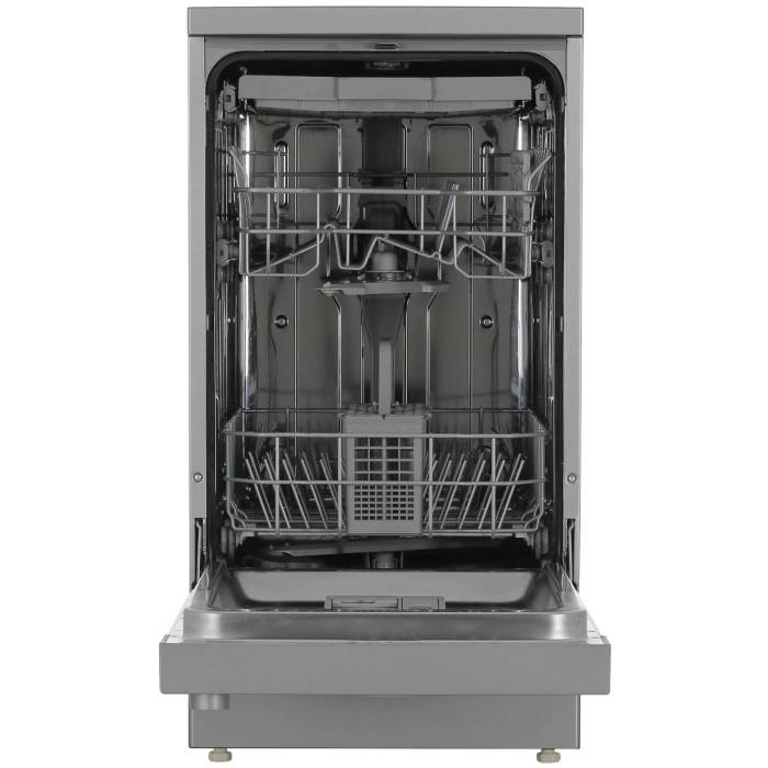 Indesit DFS2A59S — управление поворотным механизмом, таймер отсрочки до 9 часов, питание 220-240 В / 50-60 Гц — Onbir.kg