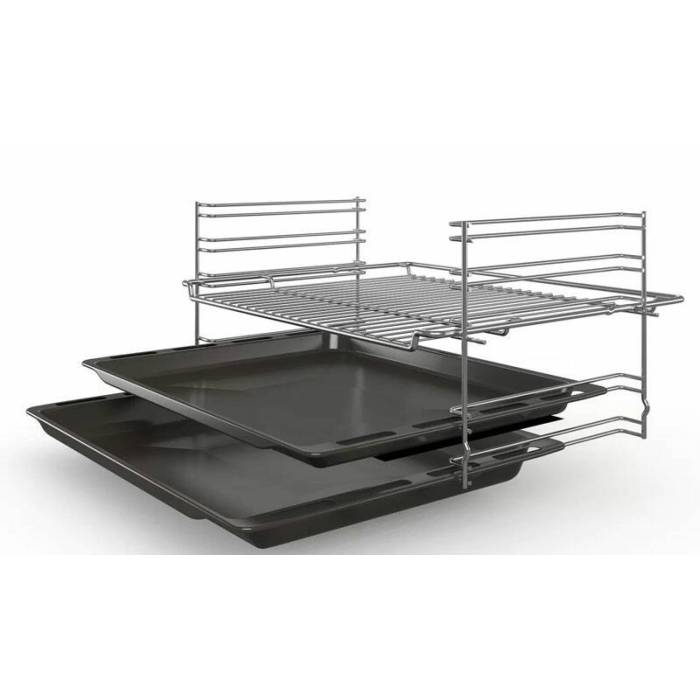 BOSCH HXC39AG51Q — галогенное освещение духовки, гидролитическая и частично каталитическая очистка — Onbir.kg Бишкек, Кыргызстан