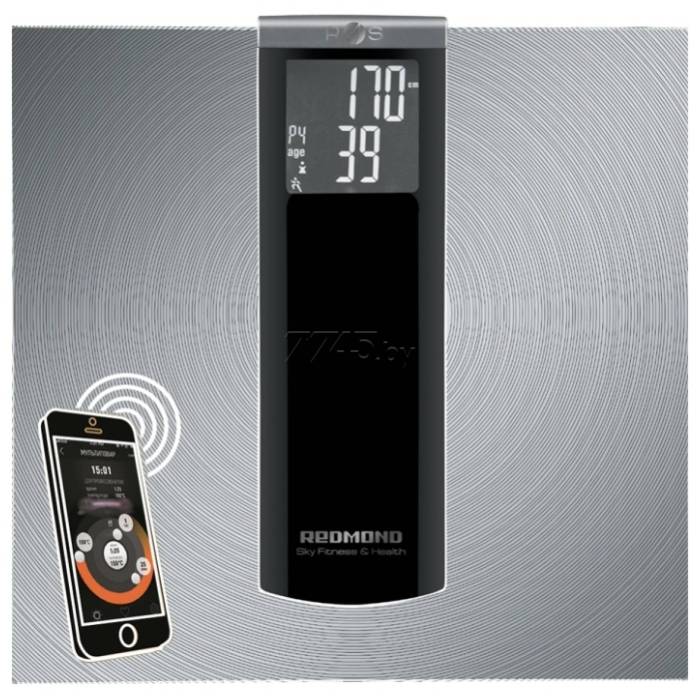 Весы напольные REDMOND RS-740S цвет черный