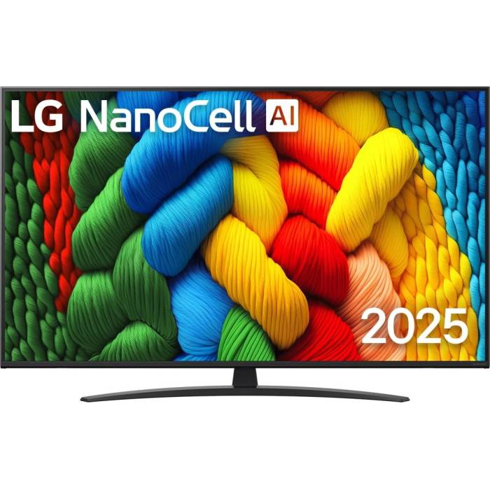 LG 50NANO81A — телевизор 50″ NanoCell, 4K Ultra HD, Smart TV, webOS, поддержка HDR10 Pro — Onbir.kg