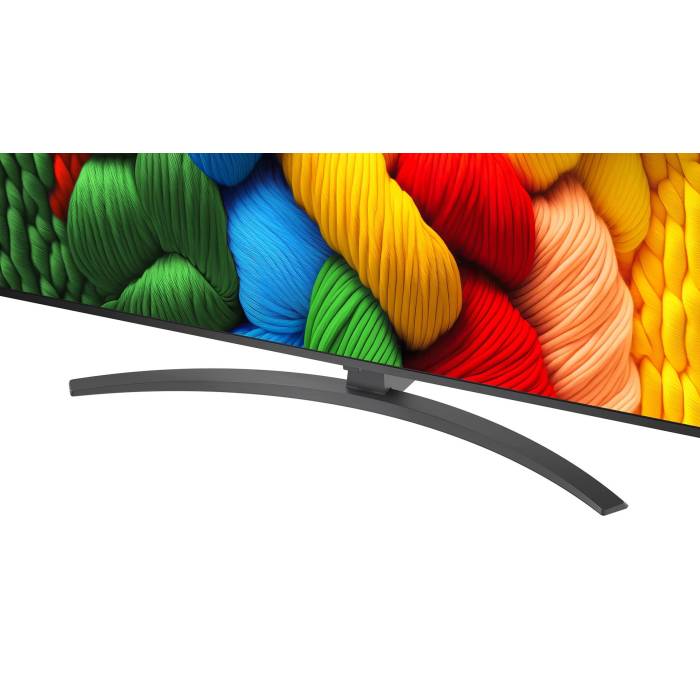 LG 75NANO81A — прямой LED, Super Upscaling 4K, Filmmaker Mode, динамическое сопоставление тонов, 10 режимов изображения, авто-калибровка — Onbir.kg