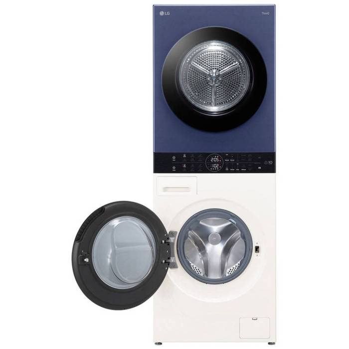 LG WashTower W4W8LVPK4HM — система 6 Motion DD и AI DD для бережной стирки — Onbir.kg Бишкек, Кыргызстан