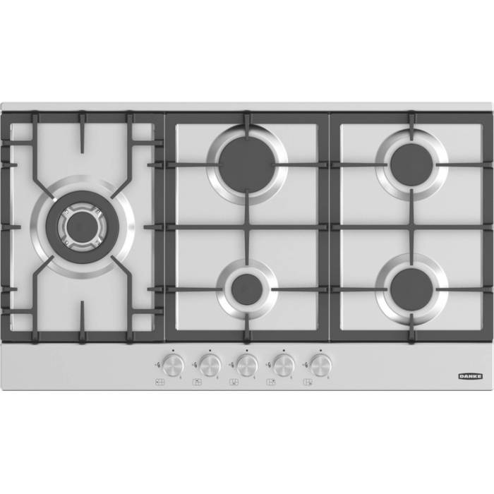 Варочная поверхность DANKE KRETA 9L2GT2P 60 см цвет серебристый