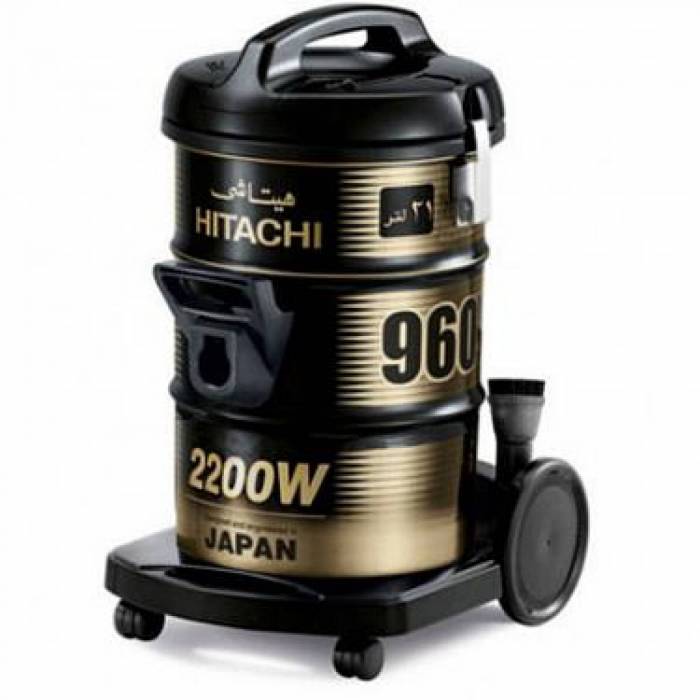 Пылесос с контейнером Hitachi CV-960F 240C BK