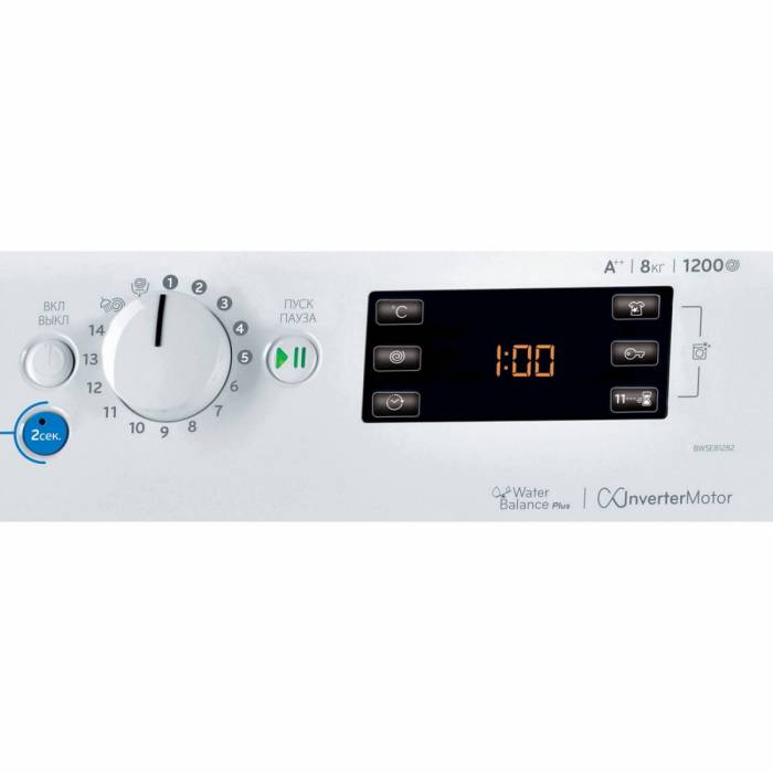 Стиральная машина Indesit BWSE 81282 L B - 8кг
