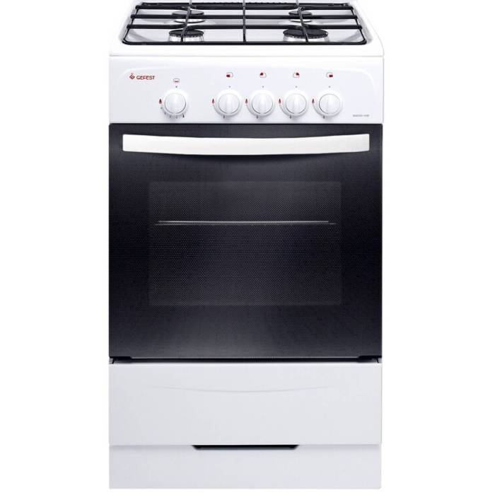 GEFEST ПГ 3200‑08 К33 — эмалированная варочная поверхность, стальные решётки — Onbir.kg Бишкек, Кыргызстан