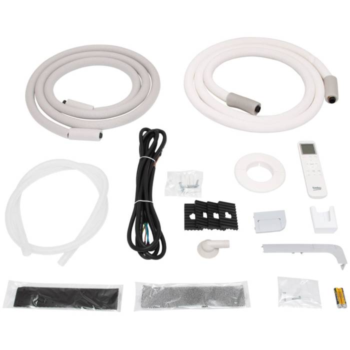 Beko BRHPA‑120 — дисплей, индикатор включения, пульт дистанционного управления — Onbir.kg Бишкек, Кыргызстан