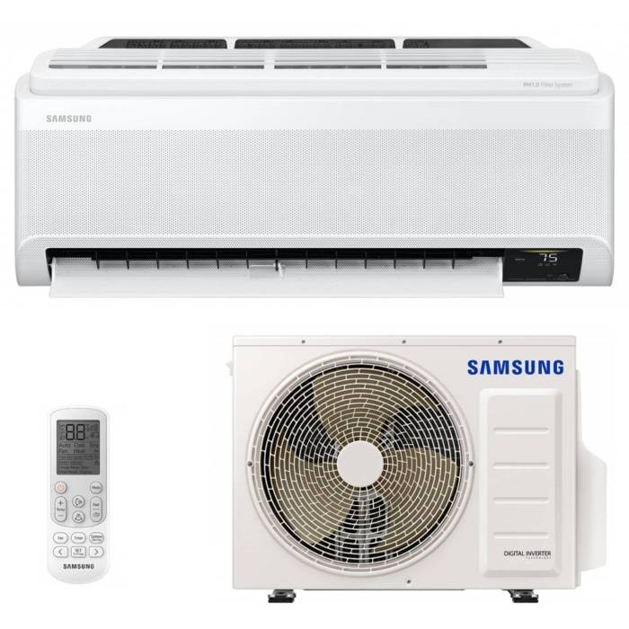 Кондиционер SAMSUNG AR60F18C1DWNER inverter — хладагент R32 — Onbir.kg Бишкек, Кыргызстан