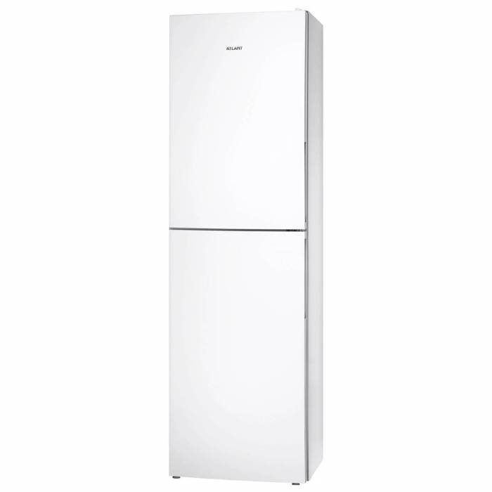 ATLANT ХМ-4623-101 — вместительные полки из ударопрочного стекла и корзины Slim Space, доставка в Бишкеке