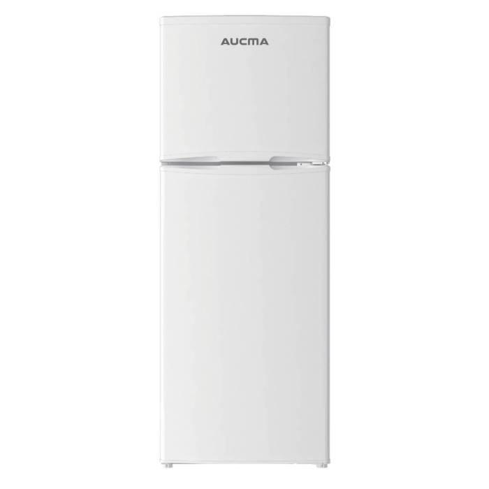 AUCMA BCD-125 W — компактный холодильник с отдельной морозильной камерой, купить в Бишкеке