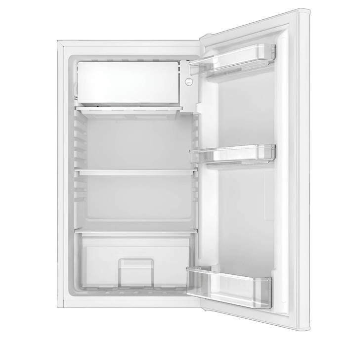 AUCMA BCD-105 W — современный дизайн, внутренняя подсветка, корпус из нержавеющего металла. Купить онлайн