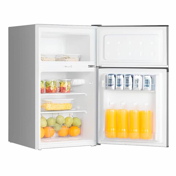 Холодильник AUCMA BCD-95 G — компактная модель с капельной системой охлаждения. Купить с доставкой в Бишкеке