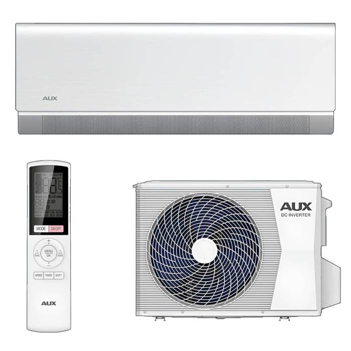 Кондиционер AUX 18-CA INVERTER с SEER 6.6 и SCOP 4.2, для охлаждения и обогрева помещений до 50 м², в Кыргызстане