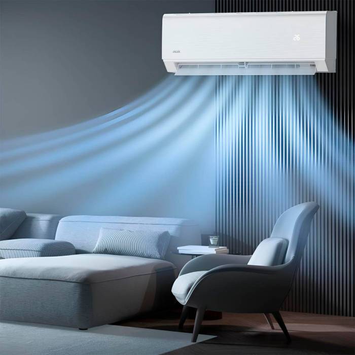 AUX 12-CA INVERTER с инверторным компрессором и хладагентом R32 для охлаждения и обогрева помещений до 35 м², в Кыргызстане