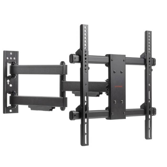 Наклонно-поворотный кронштейн Arm Media PARAMOUNT-40 black — Тип: настенный наклонно-поворотный кронштейн для ТВ — Onbir.kg Бишкек, Кыргызстан