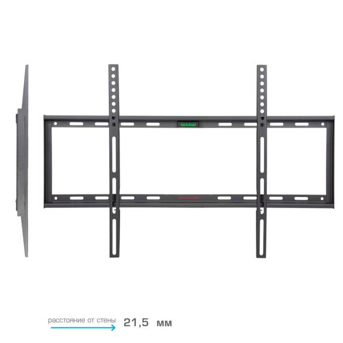 Настенный кронштейн Arm media STEEL-1 black — Диагональ экрана: 32–90″ (81–229 см) — Onbir.kg Бишкек, Кыргызстан