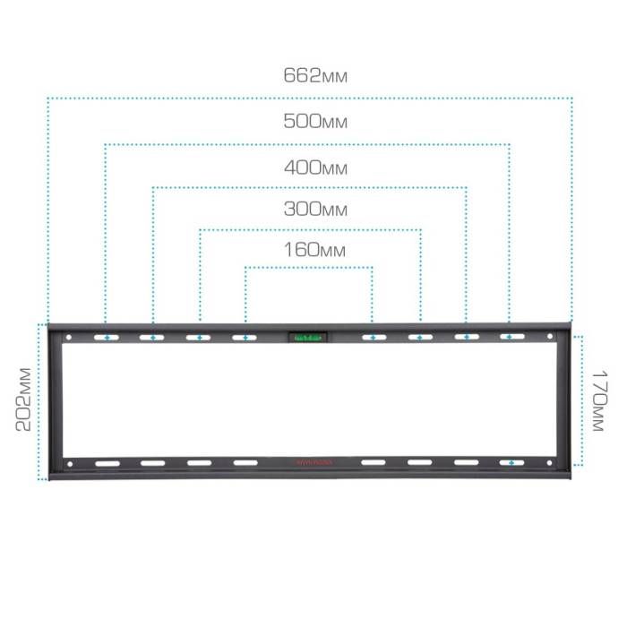 Настенный кронштейн Arm media STEEL-1 black — Совместимость VESA: 50×50, 75×75, 100×100, 200×100, 200×200, 300×200, 300×300, 400×200, 400×300, 400×400, 600×400 — Onbir.kg Бишкек, Кыргызстан