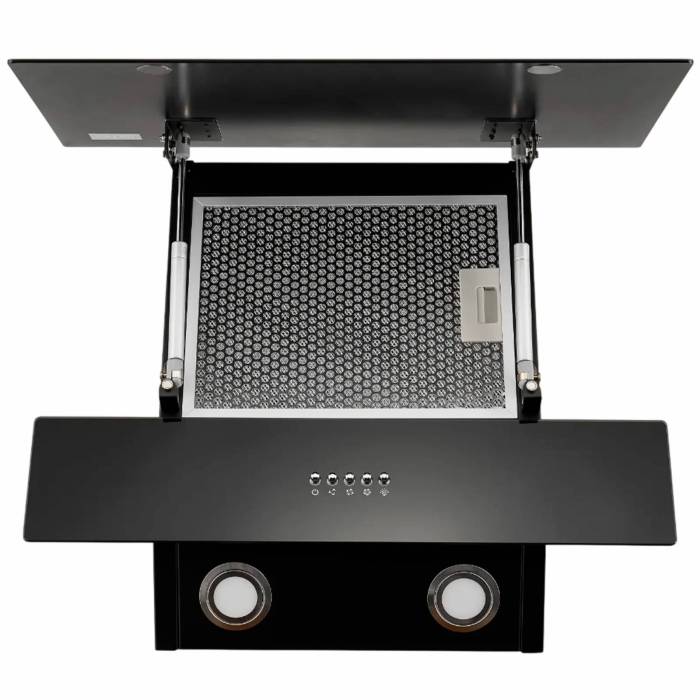 Вытяжка наклонная Artel Angled G160 — диаметр воздуховода 120 мм, гофрированная труба 1,4 м, заказать в Бишкеке