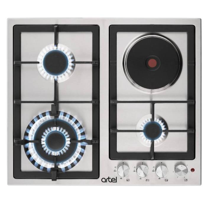 Варочная панель Artel Moderno A63-1030 с INOX покрытием и механическим управлением — заказать с доставкой в Бишкеке