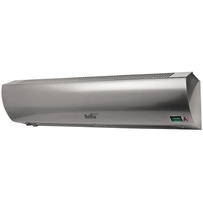 Ballu BHC-L08-S05-M — тепловая завеса 5 кВт серии S2 в цвете серебристый металлик, купить в Бишкеке с доставкой