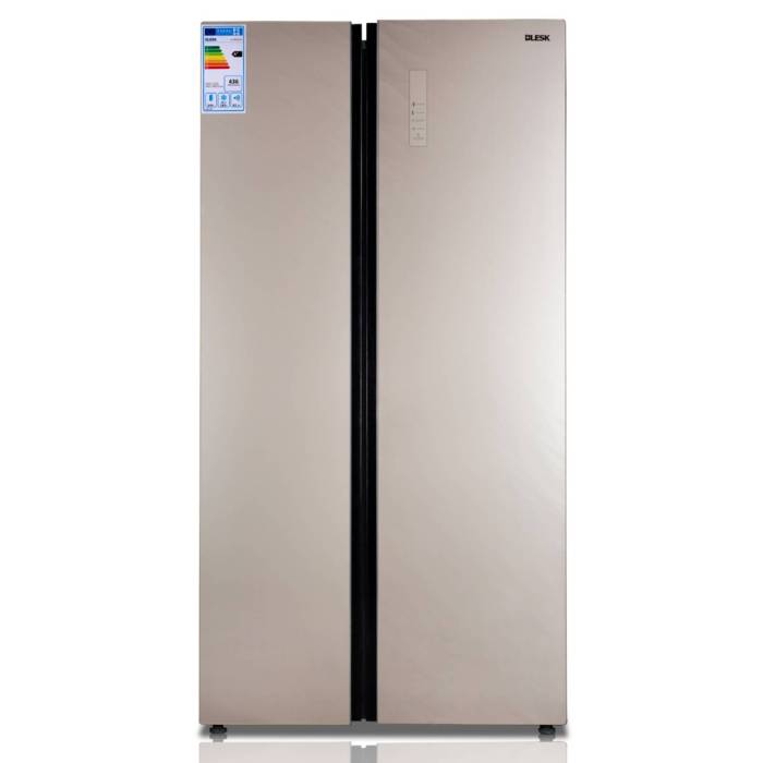 BLESK BL-698DKF(G) — премиальный дизайн с алюминиевыми ручками, современный выбор для кухни, купить с доставкой в Бишкеке