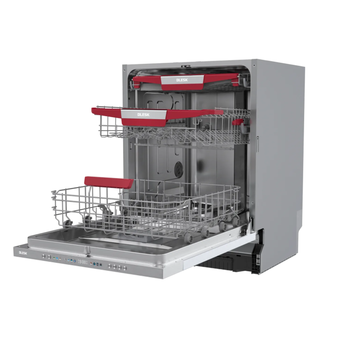 BLESK BXWP14-IN7711US — 3 корзины с красными ручками формы V, ультра-реальное изображение на экране, доставка Onbir.kg