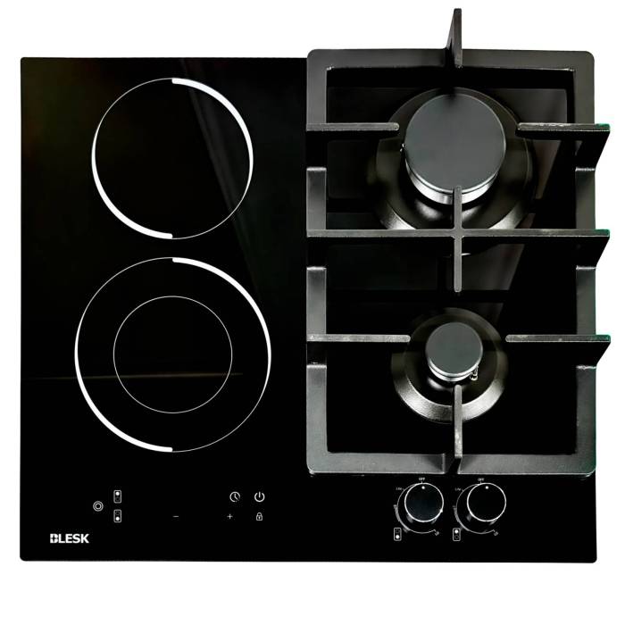 BLESK BZ604M81DQ — поверхность из прочного полукристаллического стекла, устойчива к нагрузкам и легко очищается, заказать с доставкой