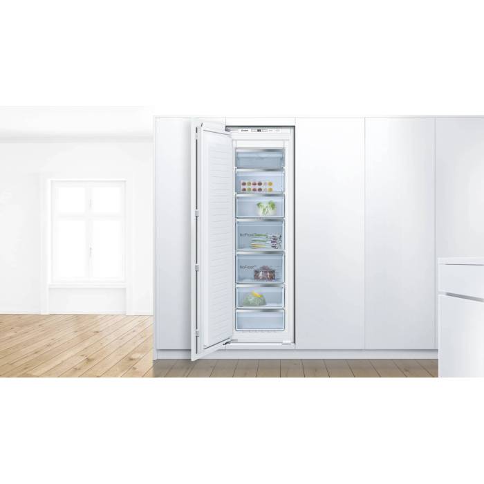 Bosch GIN81AEF0U — встраиваемая морозильная камера с системой VarioZone, купить в Бишкеке