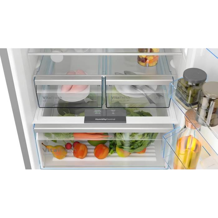 Двухкамерный холодильник Bosch KGN56CI30U с системой NoFrost и функцией SuperFreezing, заказать с доставкой по Кыргызстану