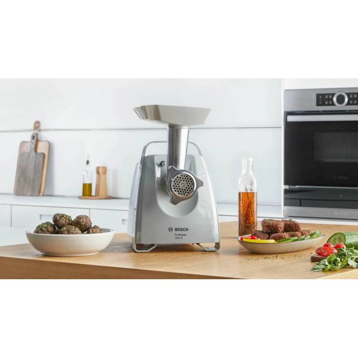 Мясорубка BOSCH MFW45020 — Цвет: белый — Onbir.kg Бишкек, Кыргызстан