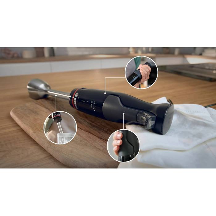 Блендер погружной BOSCH MSM4B621 — Количество этапов переключения: бесступенчатая регулировка — Onbir.kg Бишкек, Кыргызстан