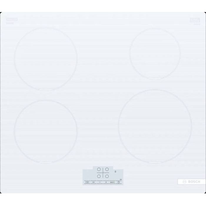 Bosch PUE612BB1E — индукционная варочная панель Serie 4 в белом цвете, купить в Бишкеке с доставкой