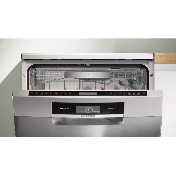 Посудомоечная машина Bosch SMS8ZDI86Q — 13 комплектов, инверторный двигатель, Home Connect. Заказать с доставкой в Бишкеке и Кыргызстане.