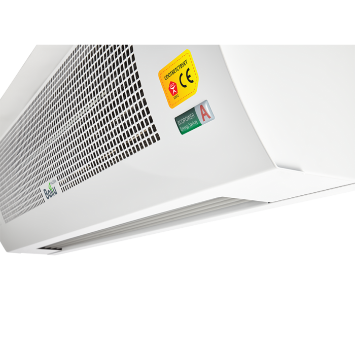 Ballu BHC-M15T09-PS — производительность 1500 м³/ч, для проёмов до 1 м и высоты установки до 3.5 м