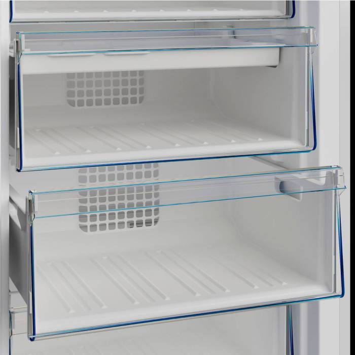 Морозильник Beko B3RFNK312S — не требует разморозки, работает тихо и эффективно, купить в городе