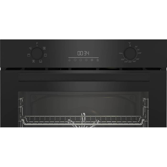 Духовка Beko BBIE17300B — LED дисплей и поворотные переключатели управления ONBIR.KG