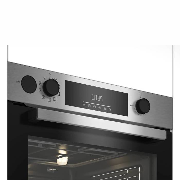 Духовой шкаф Beko BBIS14300XMPSE с пиролитической очисткой и телескопическими направляющими — купить в Кыргызстане