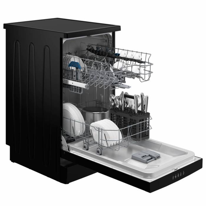 Beko BDFS15020B — компактная посудомоечная машина на 10 комплектов с системой безопасности WaterSafe. Купить в Кыргызстане с доставкой