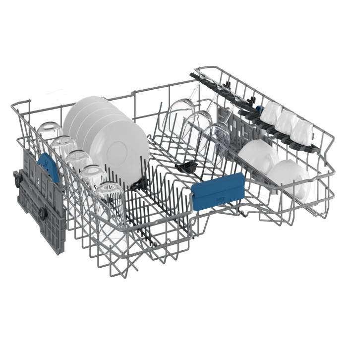 Встраиваемая посудомойка Beko BDIN16520Q — три корзины, режим бережной мойки, индикаторы соли и LedSpot. Заказать онлайн в Кыргызстане